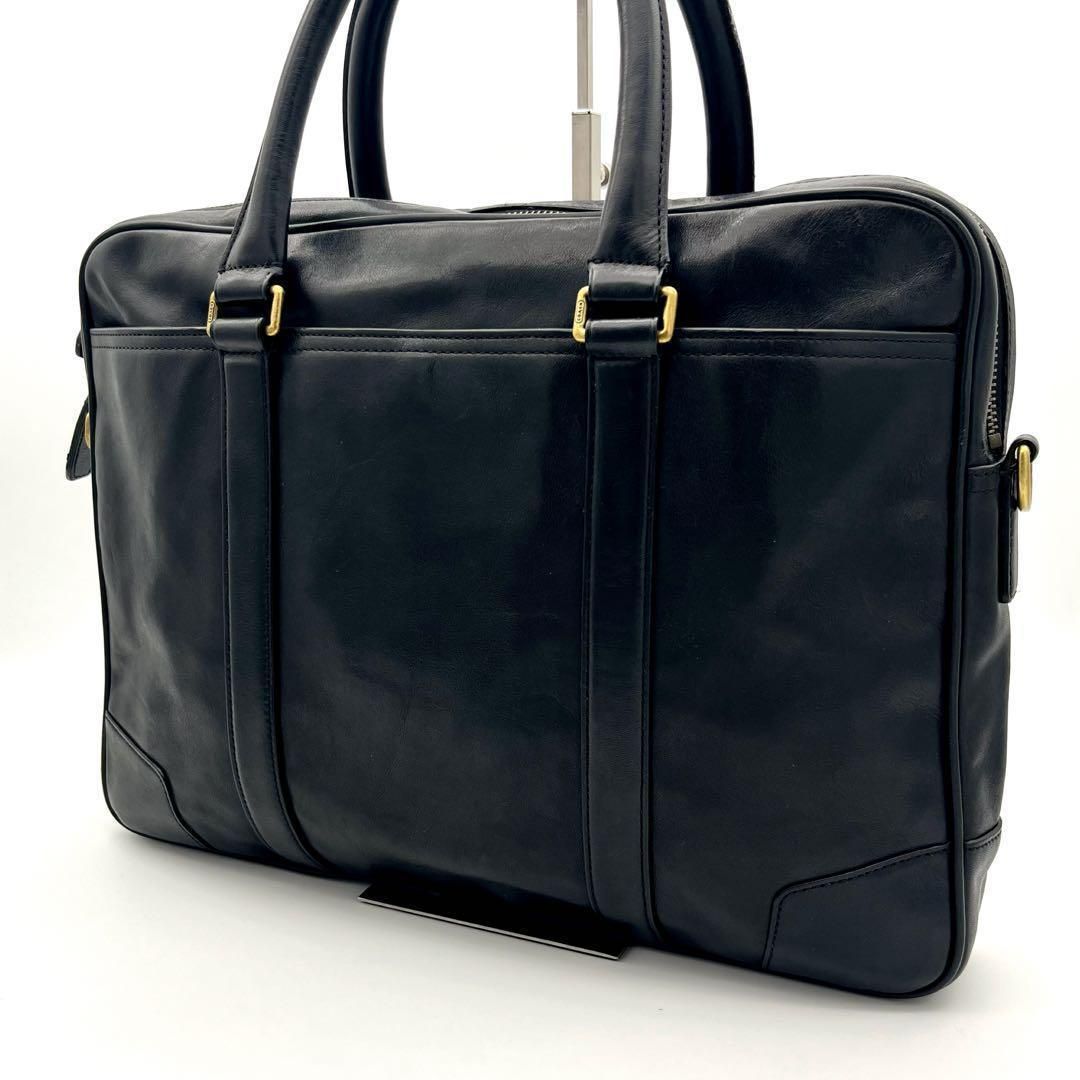 [美品] COACH コーチ　ビジネスバッグ　ブリーフケース2way 70901 美品】COACH コーチ 70901 ビジネスバッグ オールレザー