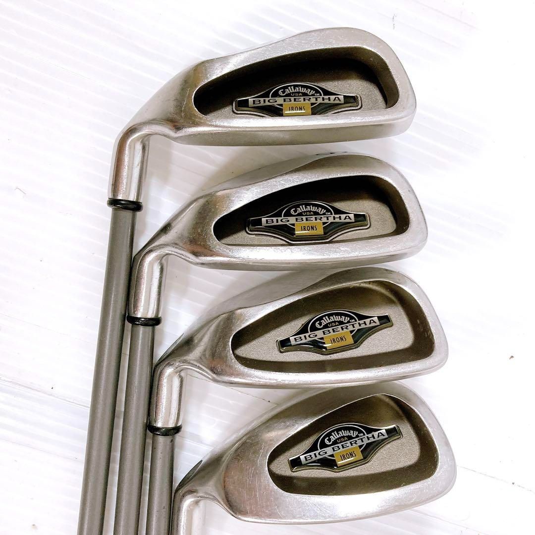 希少 キャロウェイ グレートビッグバーサ アイアン 10本 レフティ 左 メンズ 希少 キャロウェイ グレートビッグバーサ アイアン 10本 レフティ 左