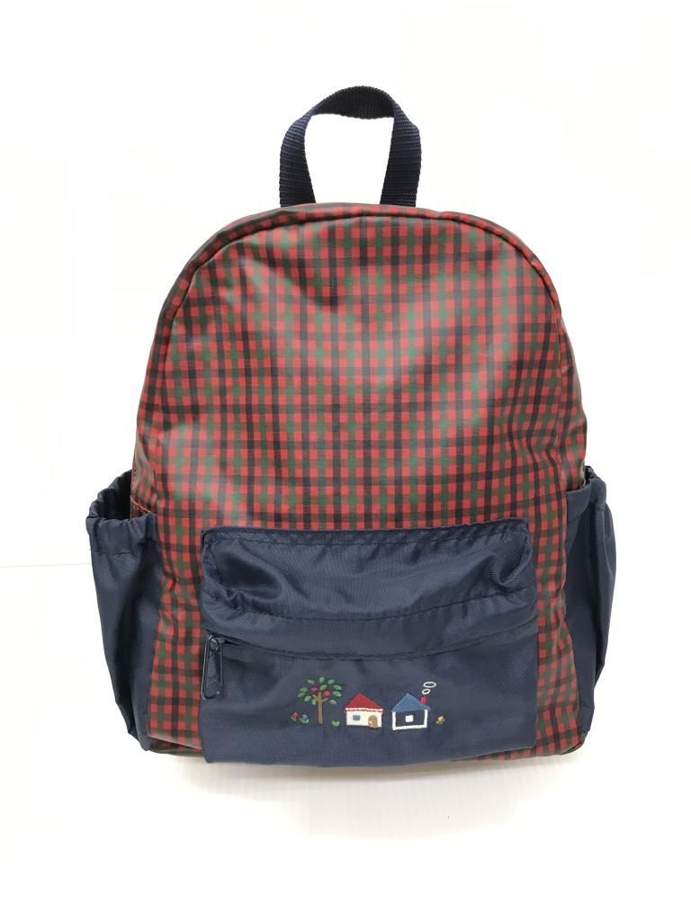 familiar バッグ リュックサック バックパック ファミリア チェック柄