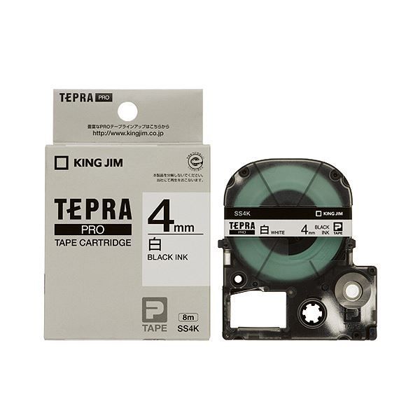 （まとめ）キングジム テプラPROテープキレイ 透明／黒文字ST6KE〔×30セット〕 代引不可 まとめ）キングジム テプラ PROテープカートリッジ キレイにはがせる
