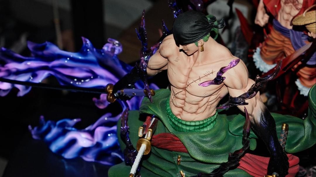 ワンピース 閻魔 ロロノア・ゾロ フィギュア ガレージキット 塗装済み完成品 ワンピース ロロノア・ゾロ フィギュア 塗装済み完成品 ガレージ