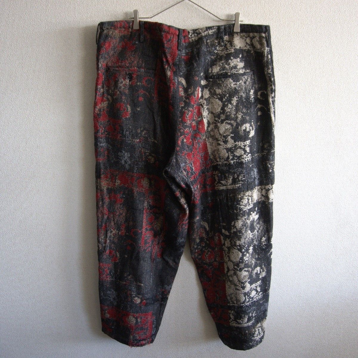 S‘YTE ヨウジヤマモト パンツ3 美品】 S´YTE 【FLORAL JACQUARD DRAWSTRING WIDE PANTS】3