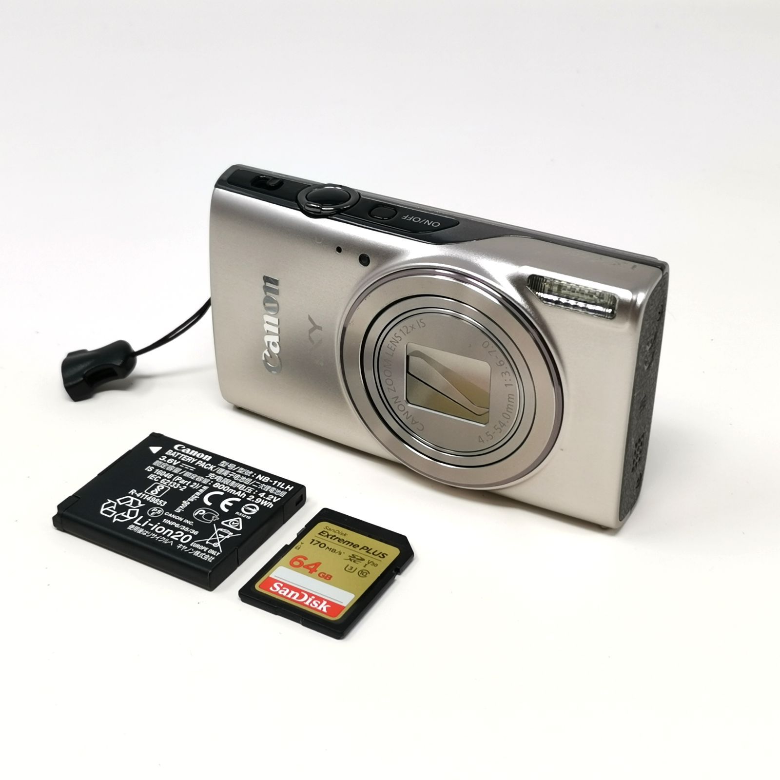 動作確認済】 CANON IXY 650 バッテリー 充電器 SDカード キャノン IXY