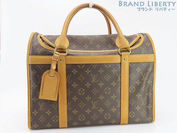 ルイヴィトン LOUIS VUITTON モノグラム サックシャン40 ドッグキャリー ペット用キャリーバッグ M42025