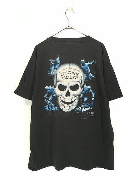 古着 90s WWF Stone Cold Austin 3:16 スカル フォト レスリング