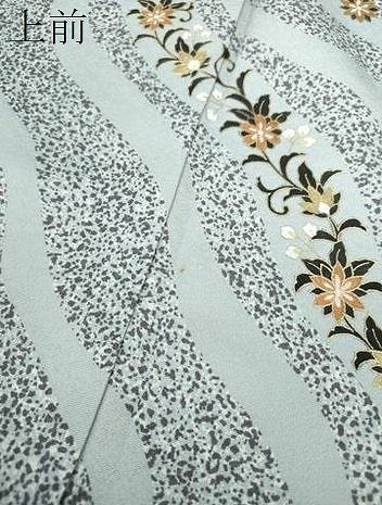 平和屋着物○訪問着 絞り 舞花文 正絹 逸品 CAAW7564yc 平和屋着物○