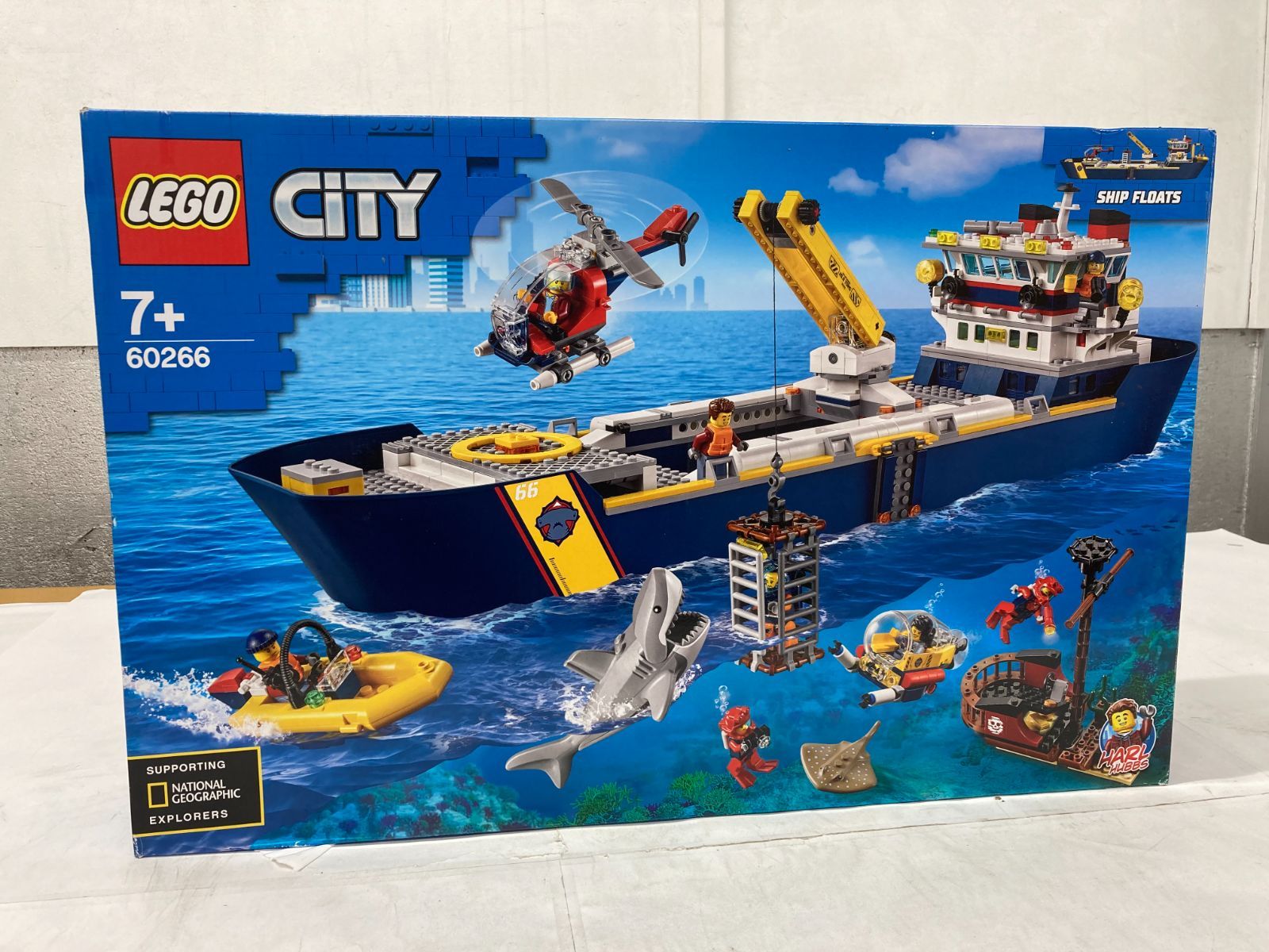 ②レゴ(LEGO) シティ 海の探検隊 海底探査船 60266 - メルカリ