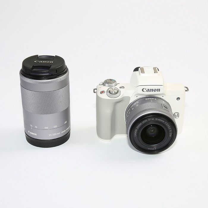 中古】(キヤノン) Canon キヤノン EOS KISS M ダブルズーム