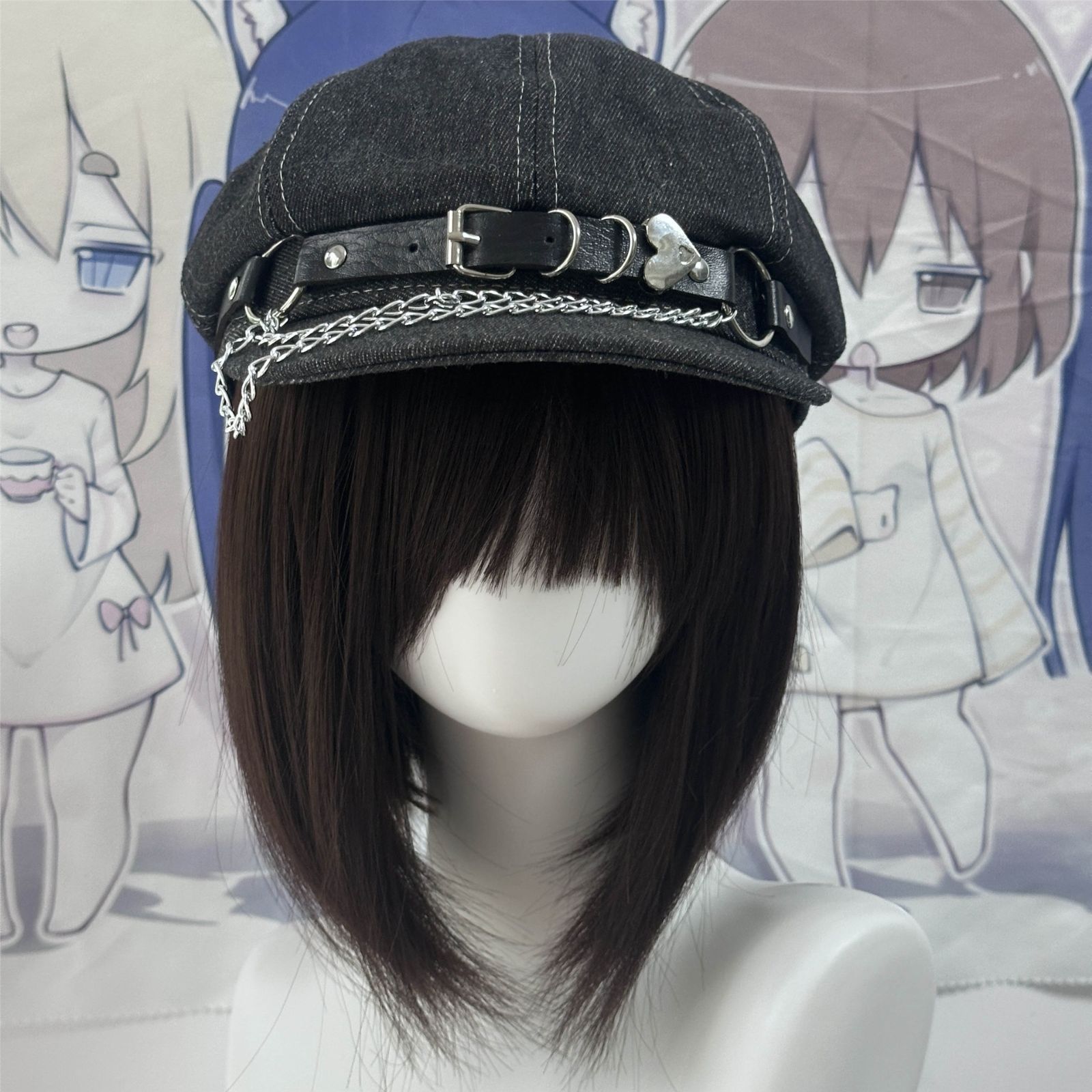 Tokyo Femme】メタリック ベレー帽 クール＆スイート ヤンキー風