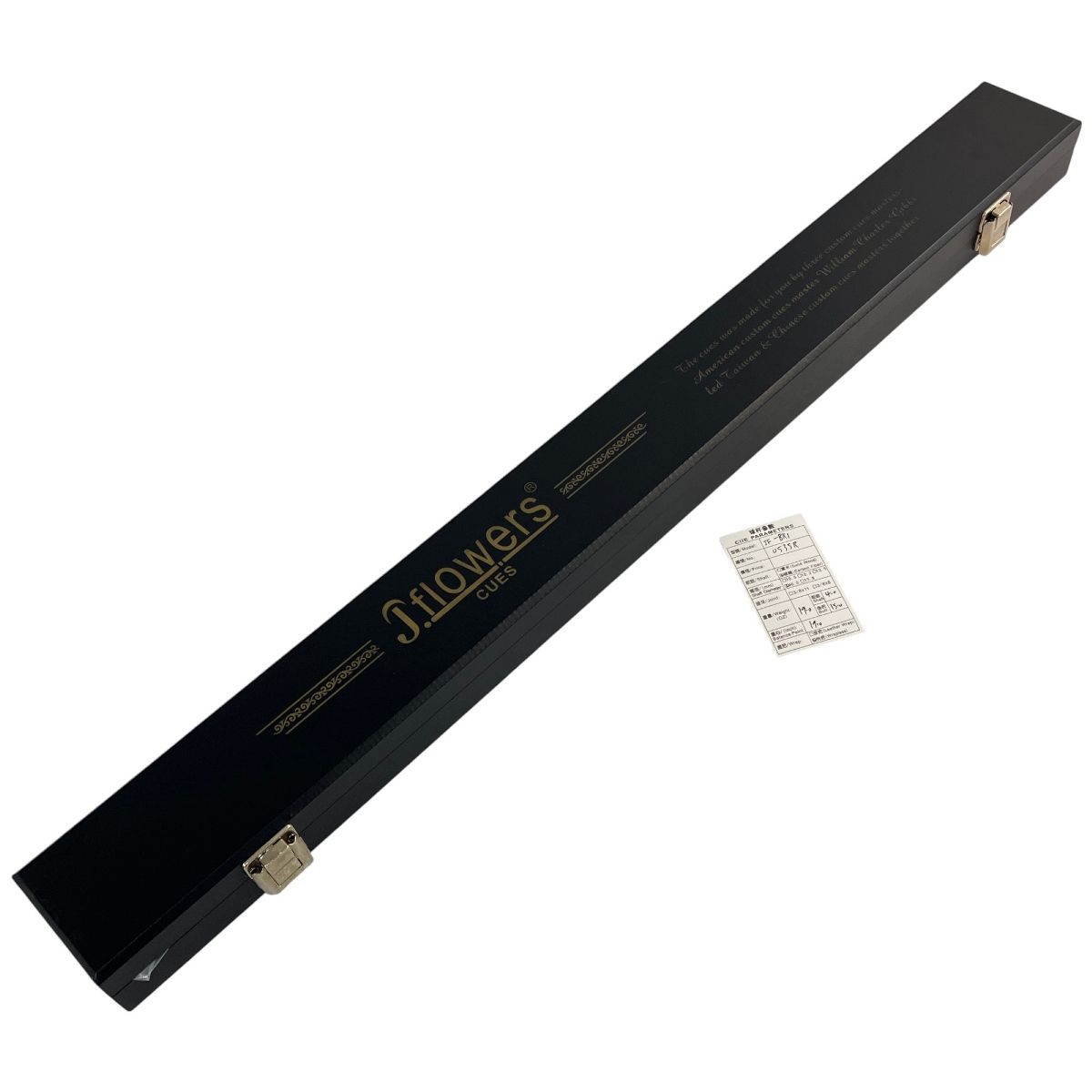 美品 J.FLOWERS JF-BK1 ブレイク キュー ビリヤード N10016200