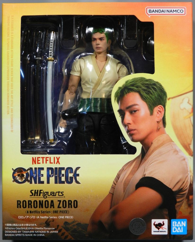 BANDAI SPIRITS S.H.Figuarts ONE PIECE (Netflix)　ロロノア・ゾロ(A Netflix Series: ONE PIECE)