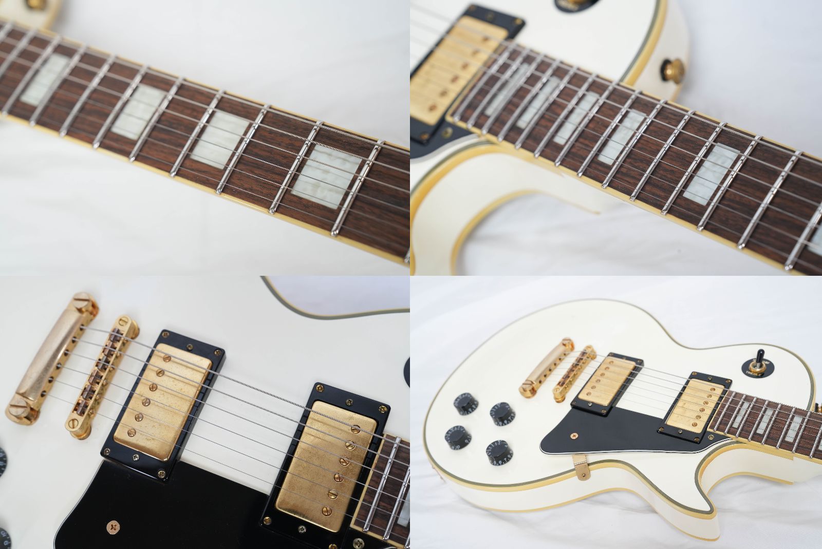 ☆Grass Roots by ESP☆G-LP-60C WHITE 2009年製 レスポールカスタム