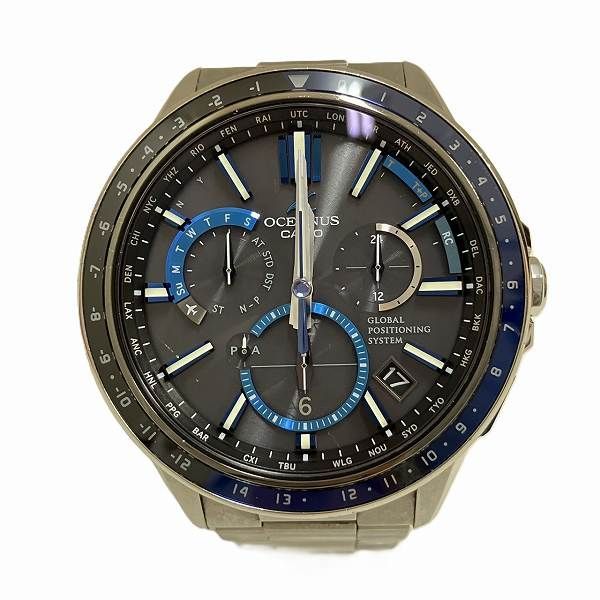 カシオ Casio オシアナス OCW-G1100-1AJF ソーラー 時計 腕時計 メンズ