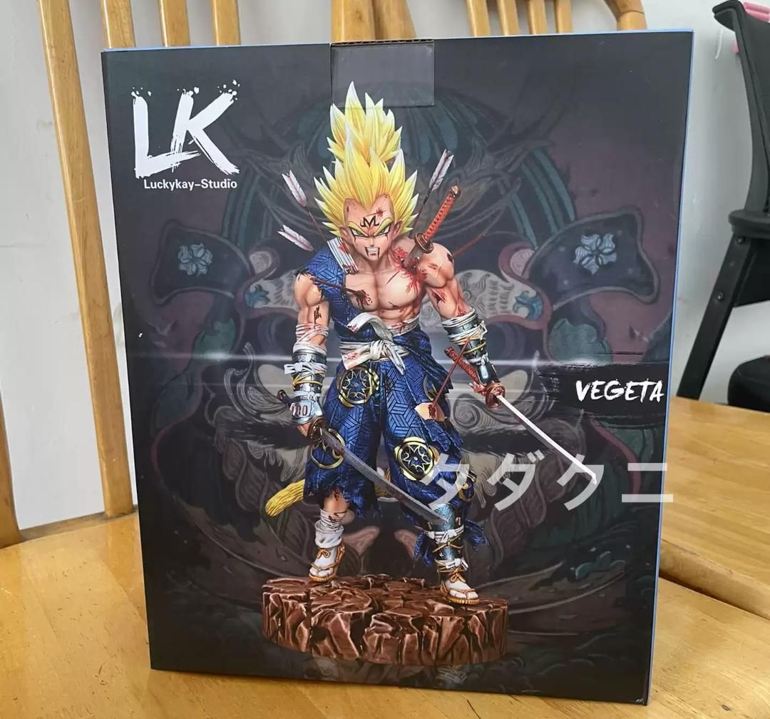 ドラゴンボール 魔人ベジータ 武士 フィギュア ガレージキット 塗装済み完成品 ドラゴンボール 魔人ベジータ 武士 フィギュア ガレージキット