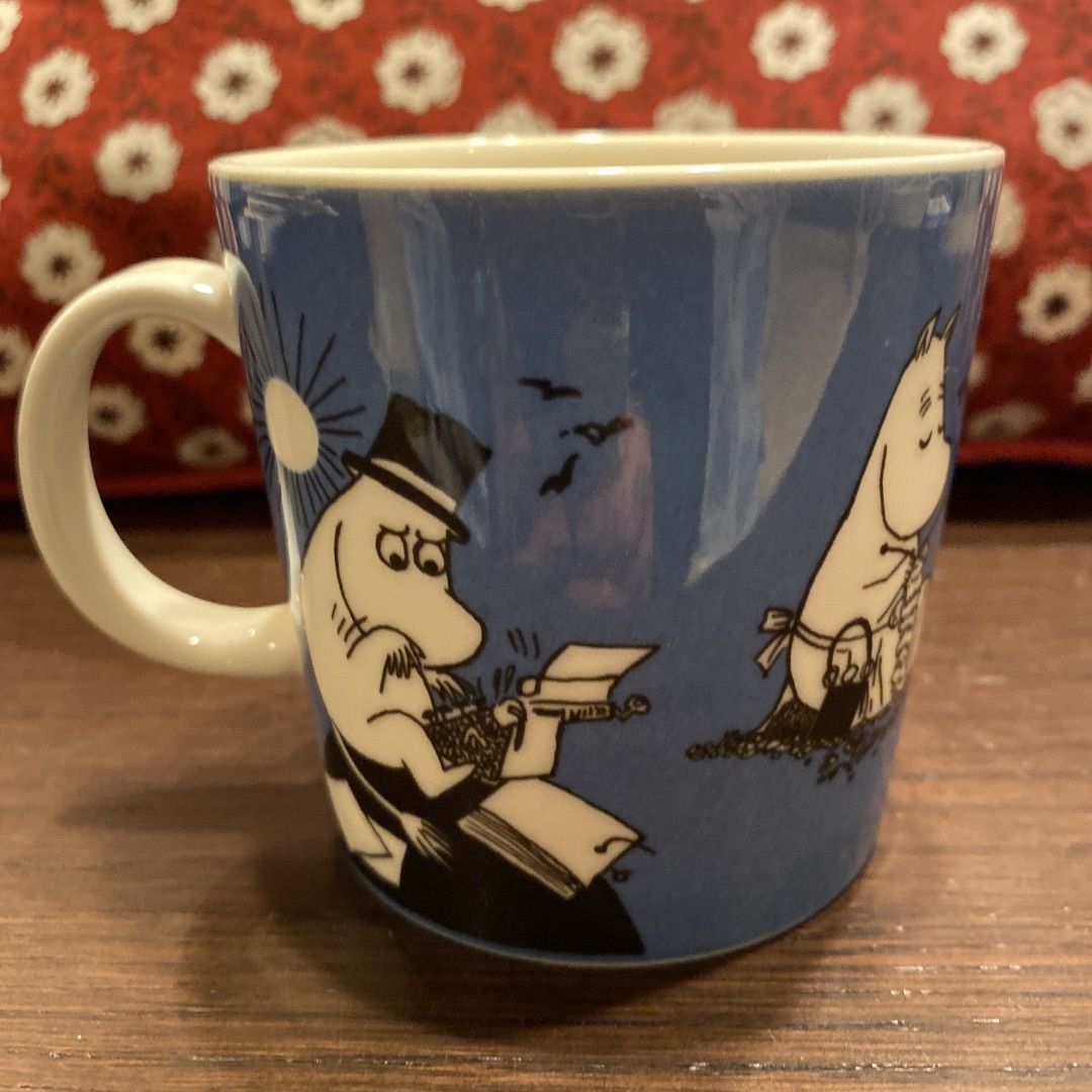 廃盤　ビンテージ　アラビアムーミン　3点セット ARABIA アラビア ムーミン マグ ヴィンテージ 廃盤 ダークブルー