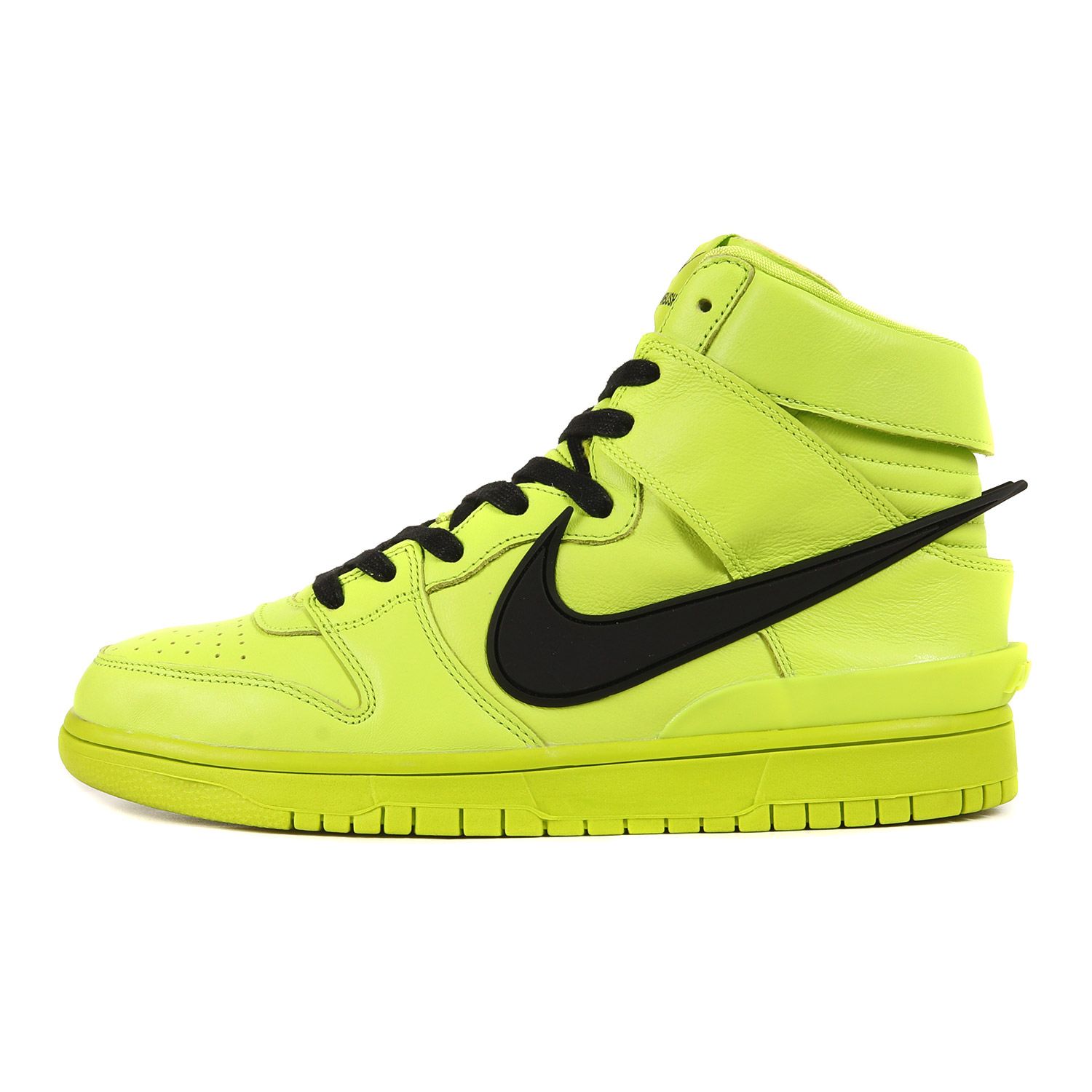 美品 AMBUSH アンブッシュ サイズ:27.5cm 21SS NIKE DUNK HI / AMBUSH FLASH LIME  (CU7544-300) ナイキ ダンク ハイ アトミックグリーン ブラック フラッシュライム US9.5 コラボ