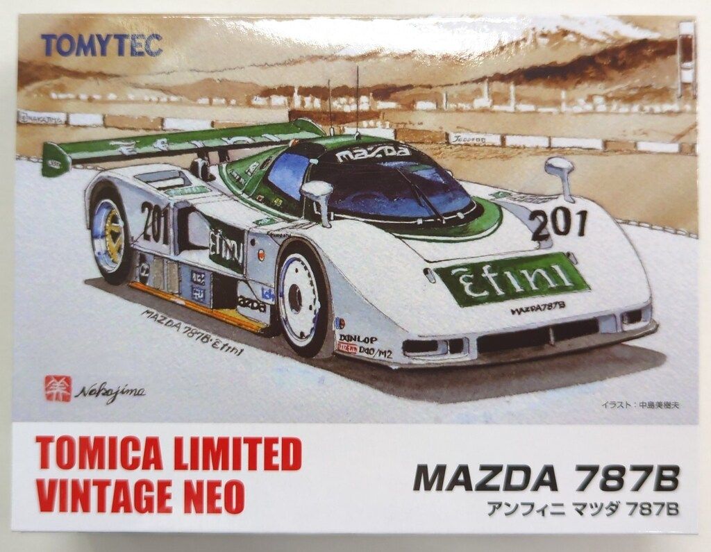 トミカリミテッドヴィンテージネオ マツダ787B 201 トミーテック トミカリミテッドヴィンテージ ネオ 1/64 LV-NEO