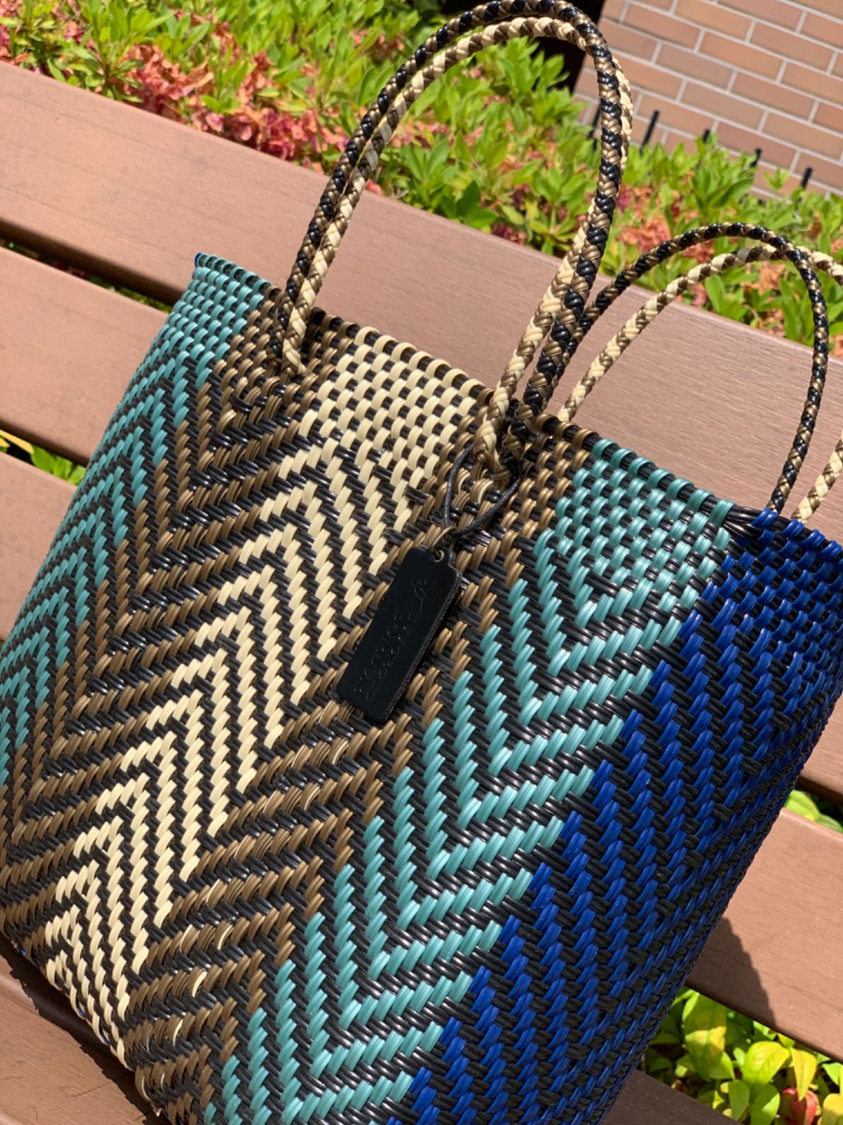 新品 大人気オアハカ産 メルカドバッグ メキシコ Mサイズ ターコイズブルー 新品 大人気オアハカ産 メルカドバッグ メキシコ Sサイズ ターコイズ