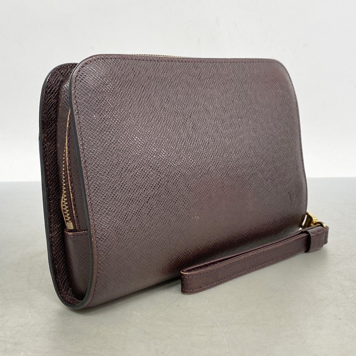 5ma0734 ルイヴィトン クラッチバッグ タイガ バイカル M30186 アカジュー メンズ