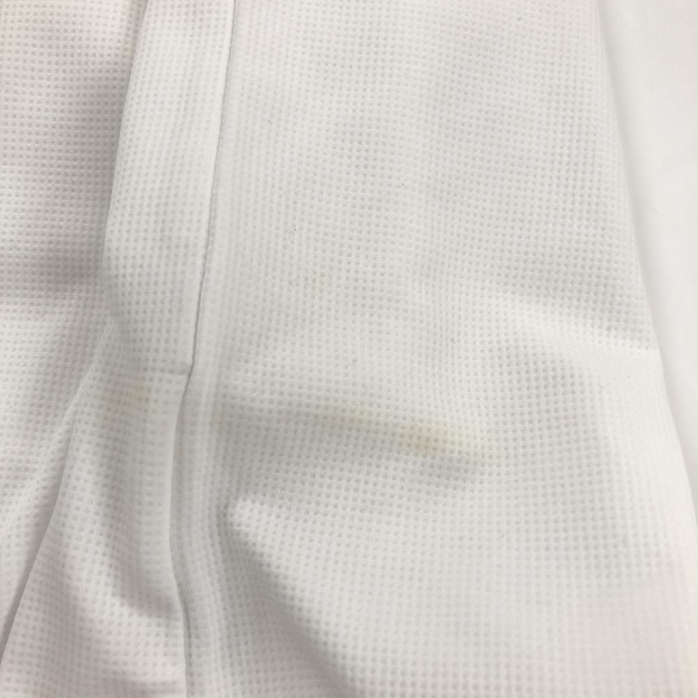 アンパスィ レディース 半袖モックネック ビッグロゴ 白 アンパスィ