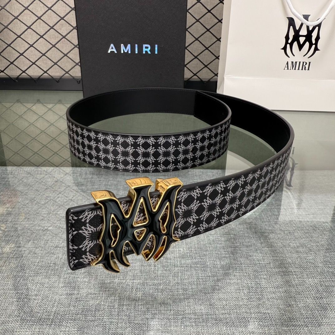 今日特価】AMIRI ダブルフェイスレザーベルト - メルカリ