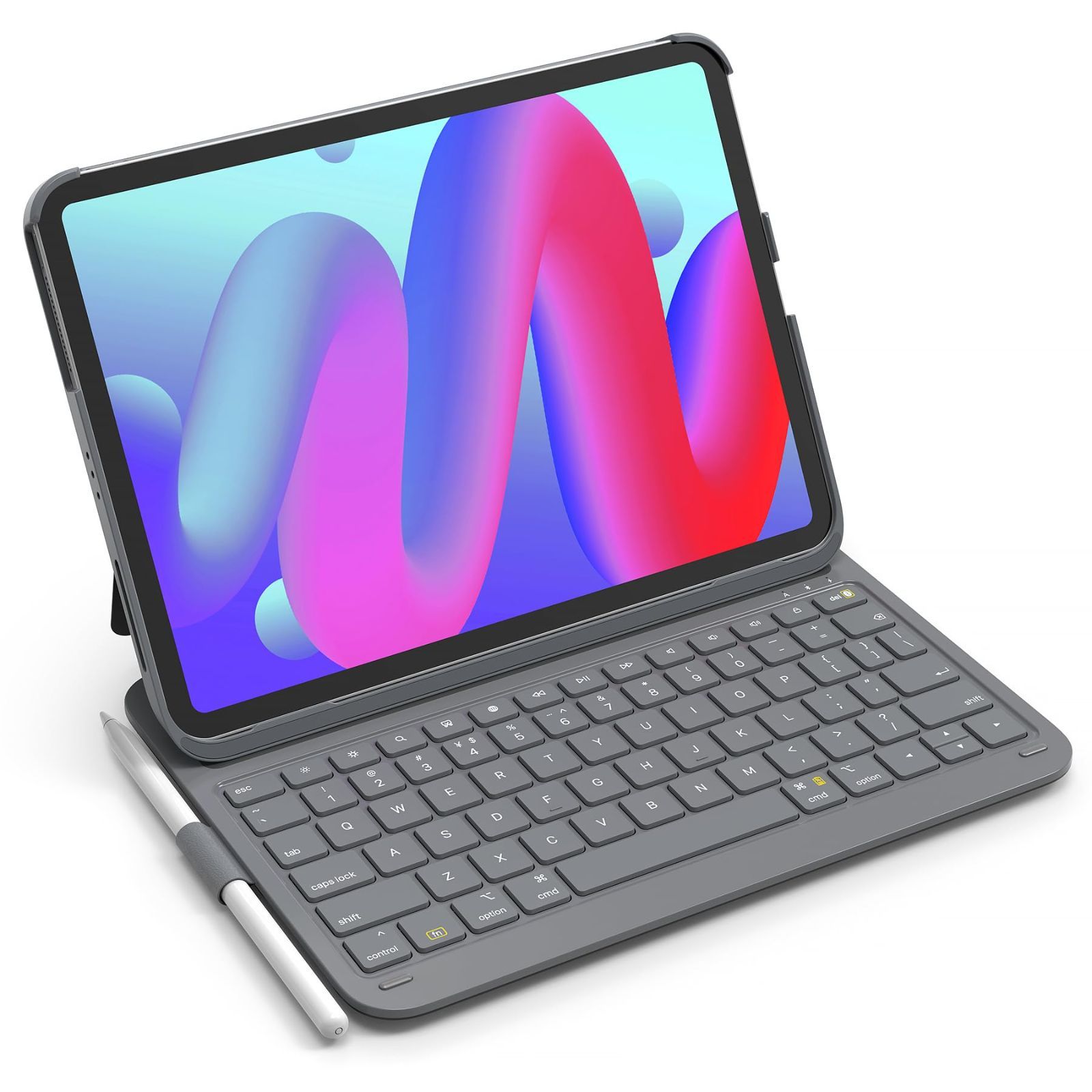 【在庫セール】iPad 第10世代 超軽量 キーボードケース 11インチiPad Pro 第4/3/2/1世代、10.9 Inateck インチiPad Air 第5/4世代 (2022/2020) に適用 ペンホルダー付き BK2007