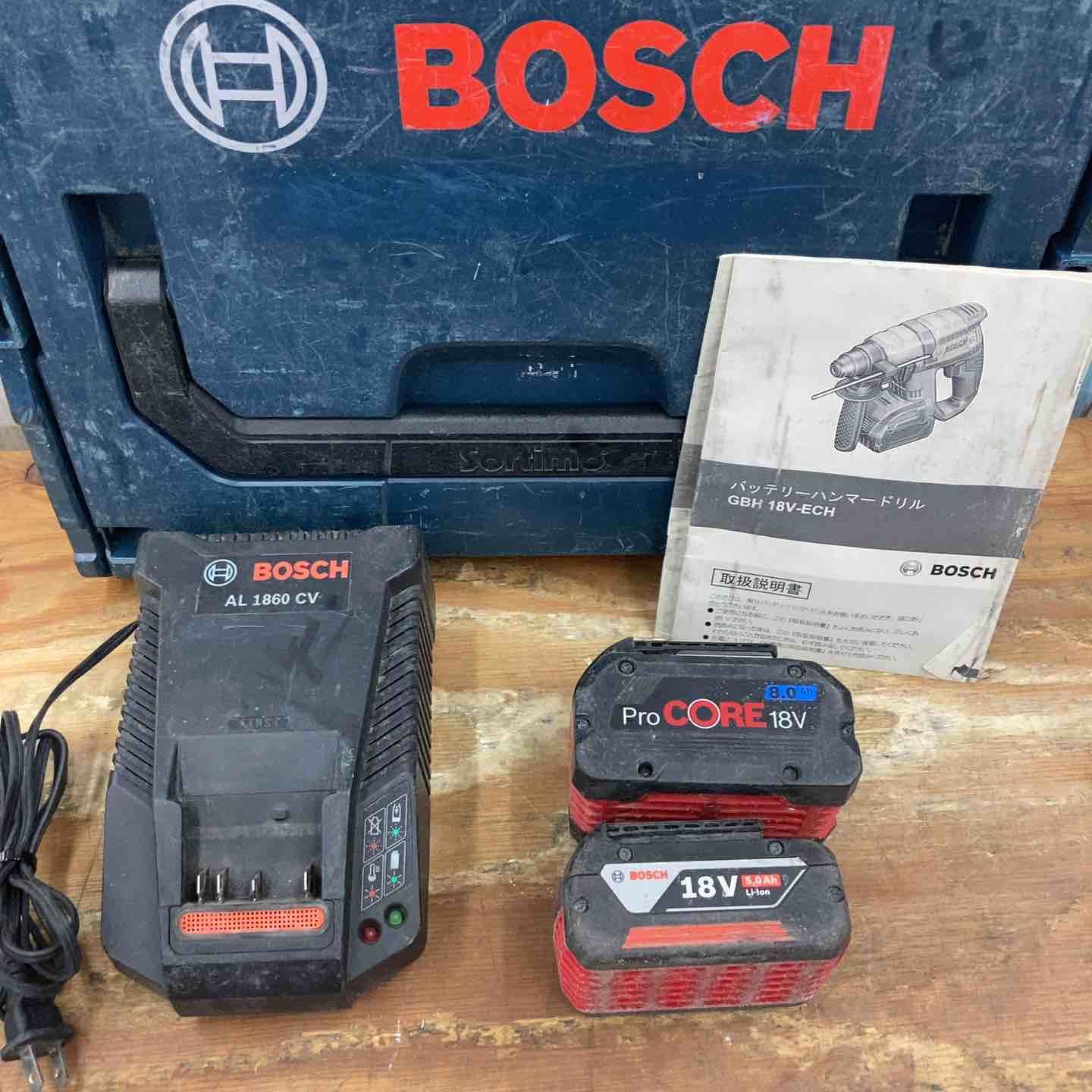 BOSCH コードレスハンマドリル