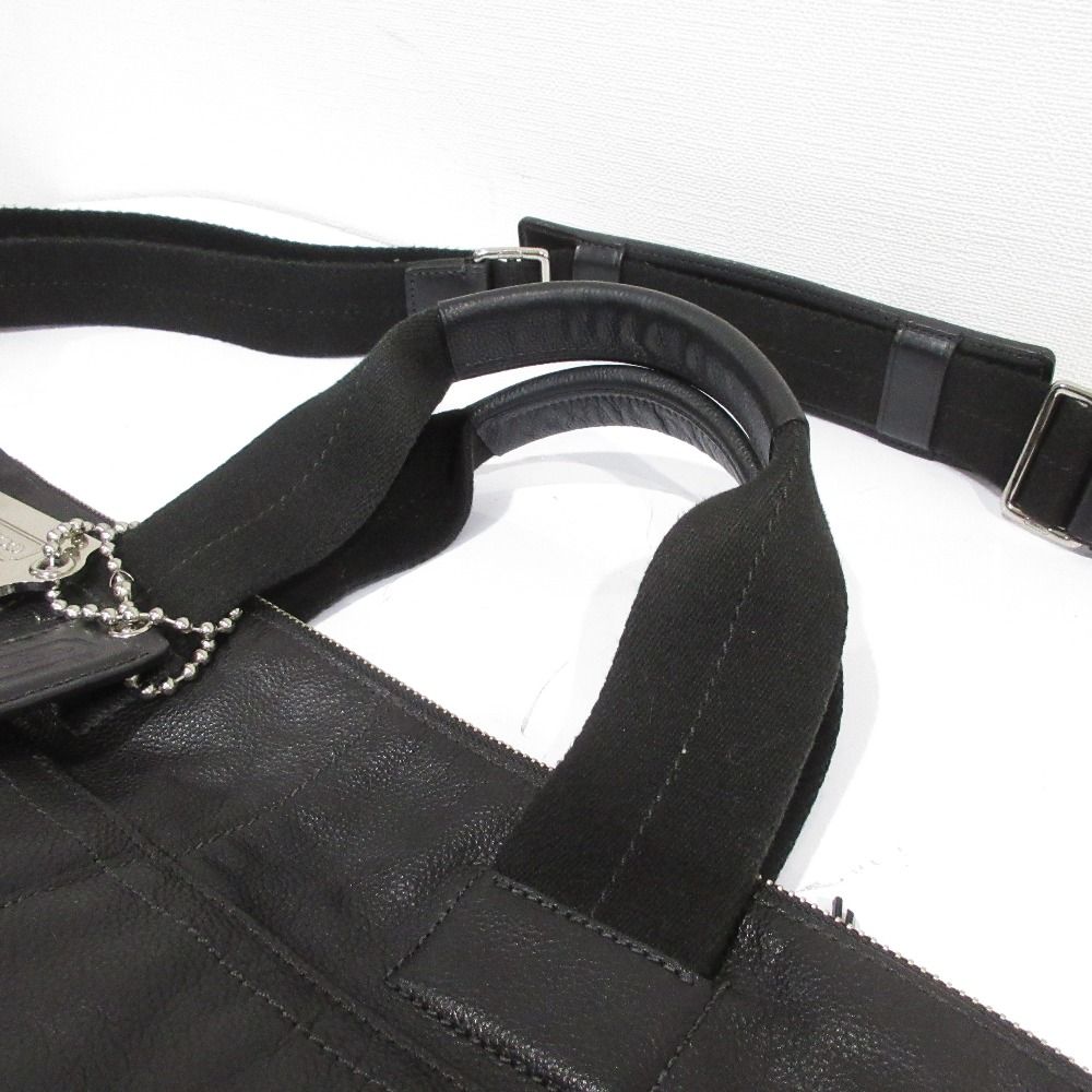 良品 COACH コーチ トンプソン レザー 2way ビジネスバッグ