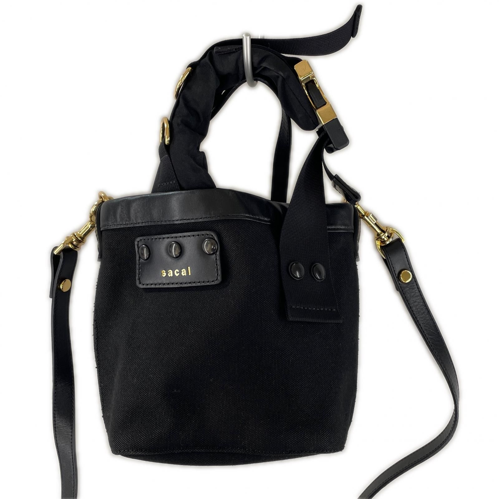 Sacai ﾄｰﾄｼｮﾙﾀﾞｰﾊﾞｯｸﾞ ﾌﾞﾗｯｸ