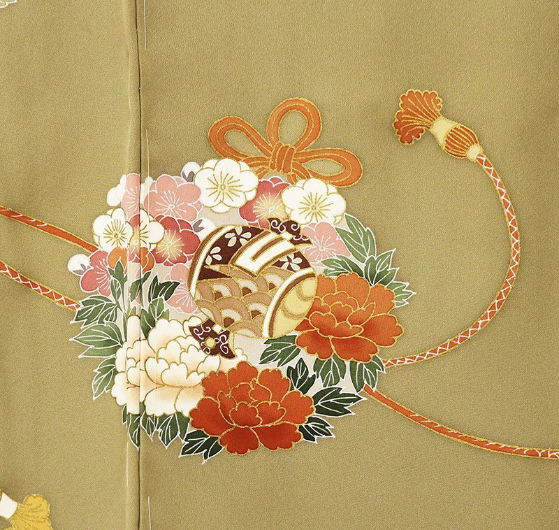 仕立無料 京都工芸手描き美術本加工友禅本金特撰色留袖