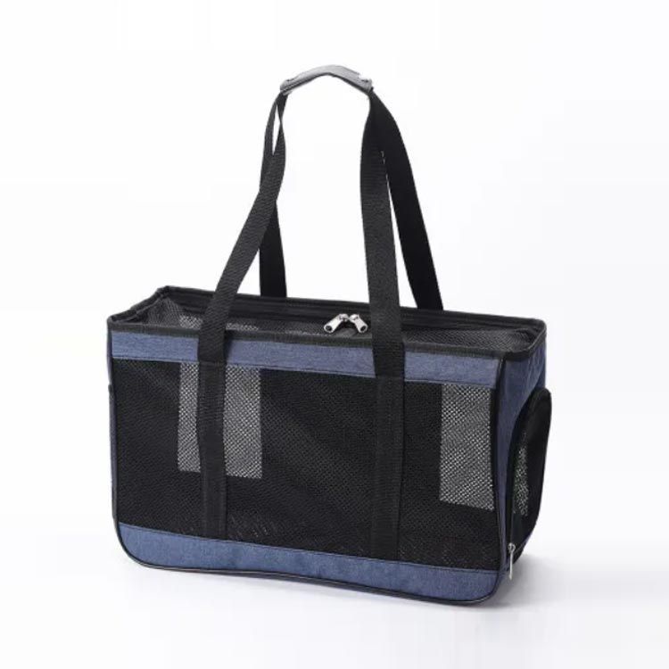 黒い犬用キャリーバッグ ポンポン付き 【公式通販】