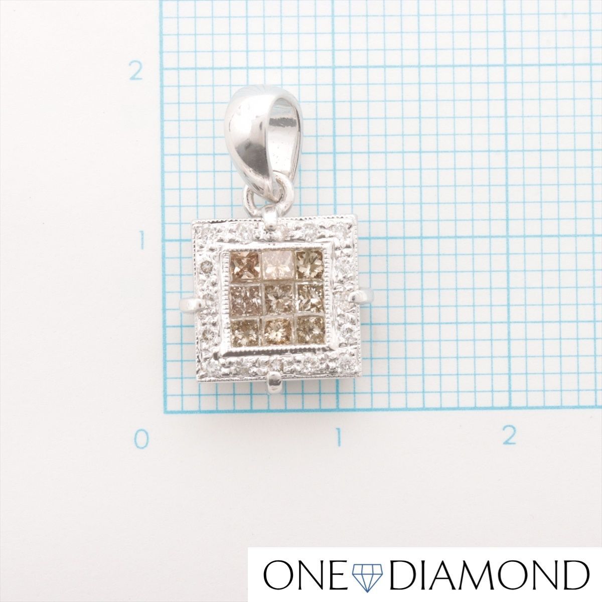 K18WGダイヤモンドネックレス D:0.50ct | shop.spackdubai.com