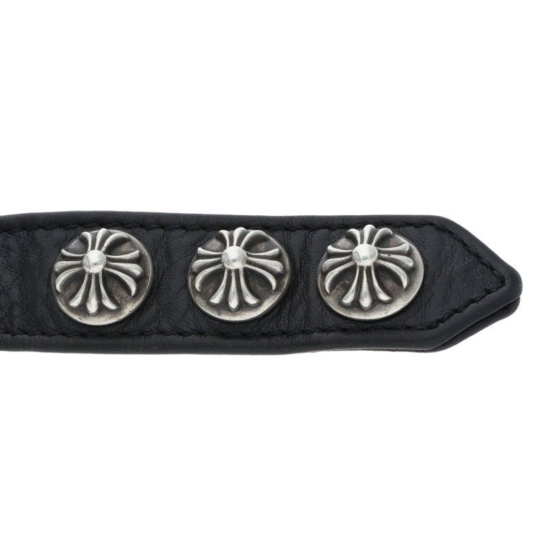 クロムハーツ 3BTN/2SNP/クロスボール3ボタン2スナップ レザー