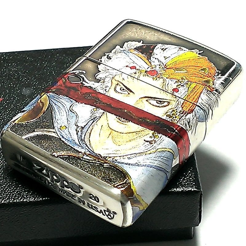 ZIPPO アーマー 天野喜孝 ジッポ ライター 両面デザイン アンティーク 銀いぶし 彫刻柄 かっこいい 重厚 おしゃれ ゲーム メンズ ギフト  プレゼント - メルカリ