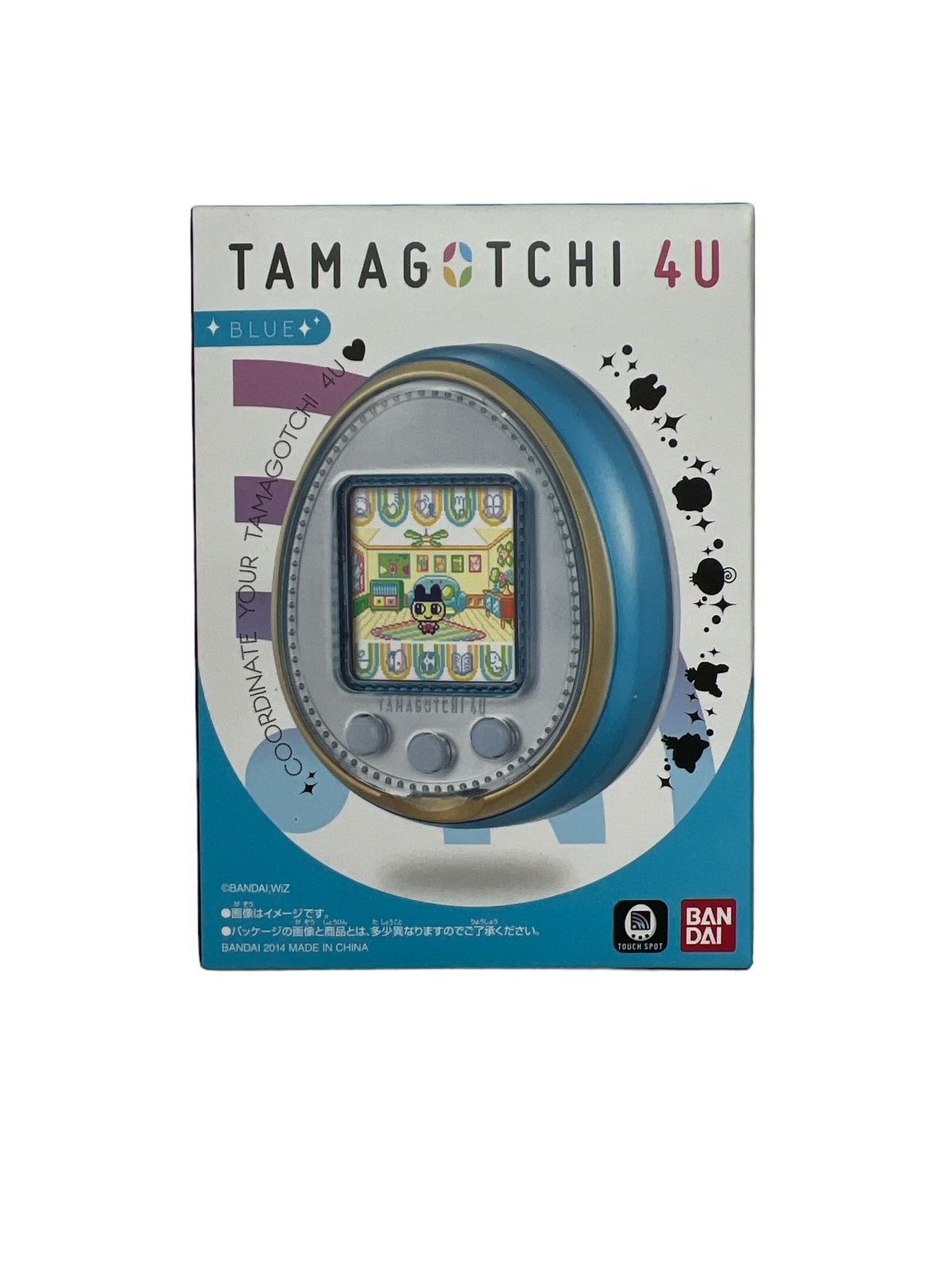 TAMAGOTCHI 4U+ スカイブルー 動作品 - 電子玩具