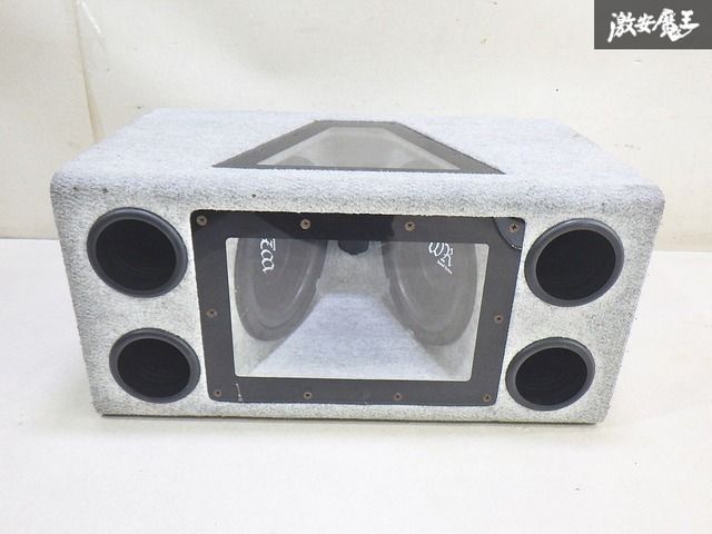 動作OK! 保証付】WK sound System 2発 ボックス ウーハー サブ