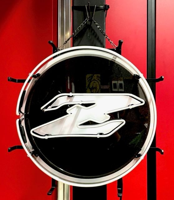 日産エンブレム ディーラー看板 ネオン 100V ガレージインテリアに 日産エンブレム ディーラー看板 ネオン 100V ガレージインテリア