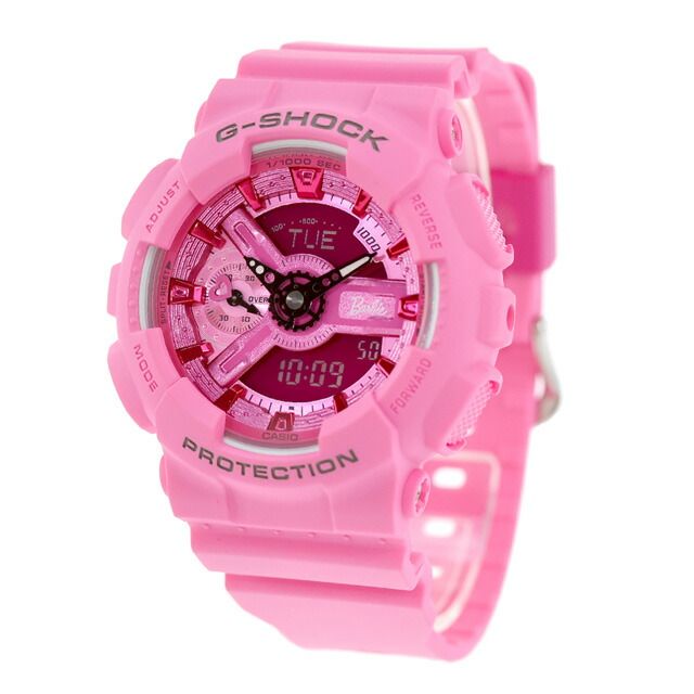 カシオ G-SHOCK 腕時計 レディース GMA-S110BE-4ADR Gショック バービー コラボレーションモデル アナログデジタル
