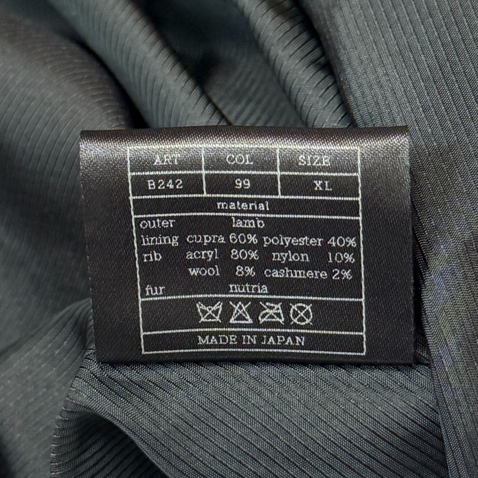 参考上代252000円 AKM riba lamb stand riders スタンドライダー レザージャケット シングルライダース エイケイエム B242 ブラック XL 98720A03 KANDAIZUMI_COM