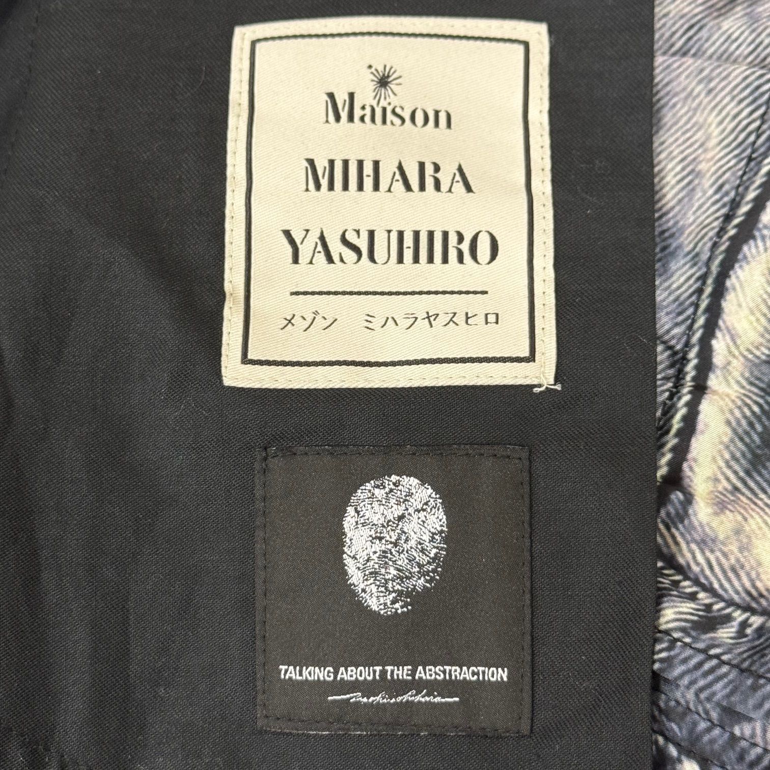 参考上代68200円 Maison MIHARA YASUHIRO T.A.T.A x MMY