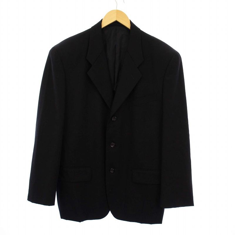 コムデギャルソンオムプリュス COMME des GARCONS HOMME PLUS AD1990 テーラードジャケット シングル S ブラック PJ-11032S /KH
