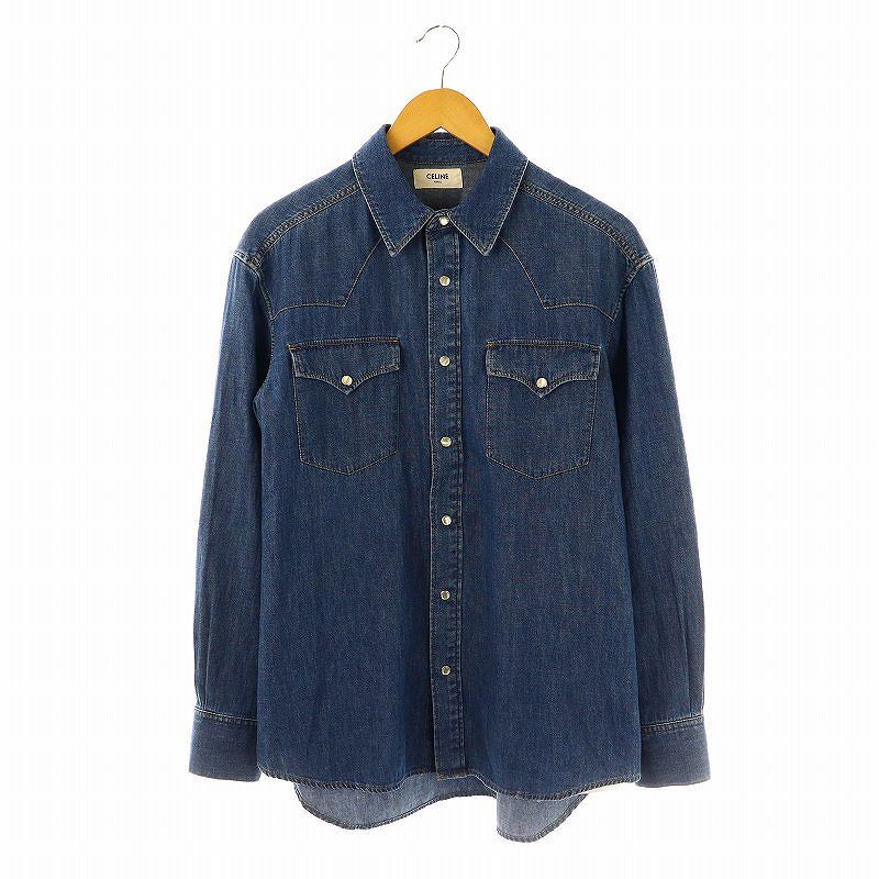 セリーヌ　オーバーサイズシャツ　エディ期 セリーヌオーバーサイズシャツエディ期