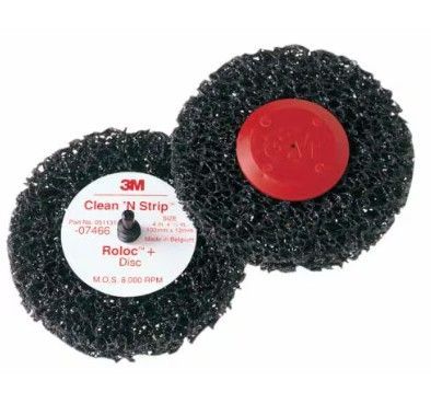 【10個入り】3M スリーエム 7466 ロロック スコッチ ブライト CNSディスク S Extra Coarse 100 mm x 13 mm 1箱(10個入り)