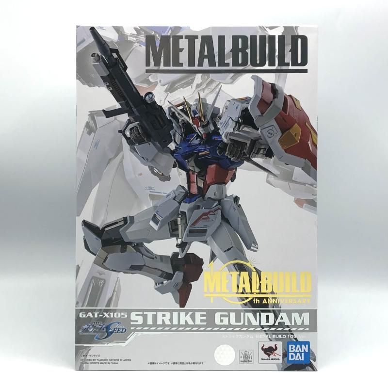 BANDAI - 【中古】未開封品/L BUILD ストライクガンダム 10th Ver.[69][240069184464] Amazon | METAL BUILD ストライクガンダム -METAL BUILD 10th
