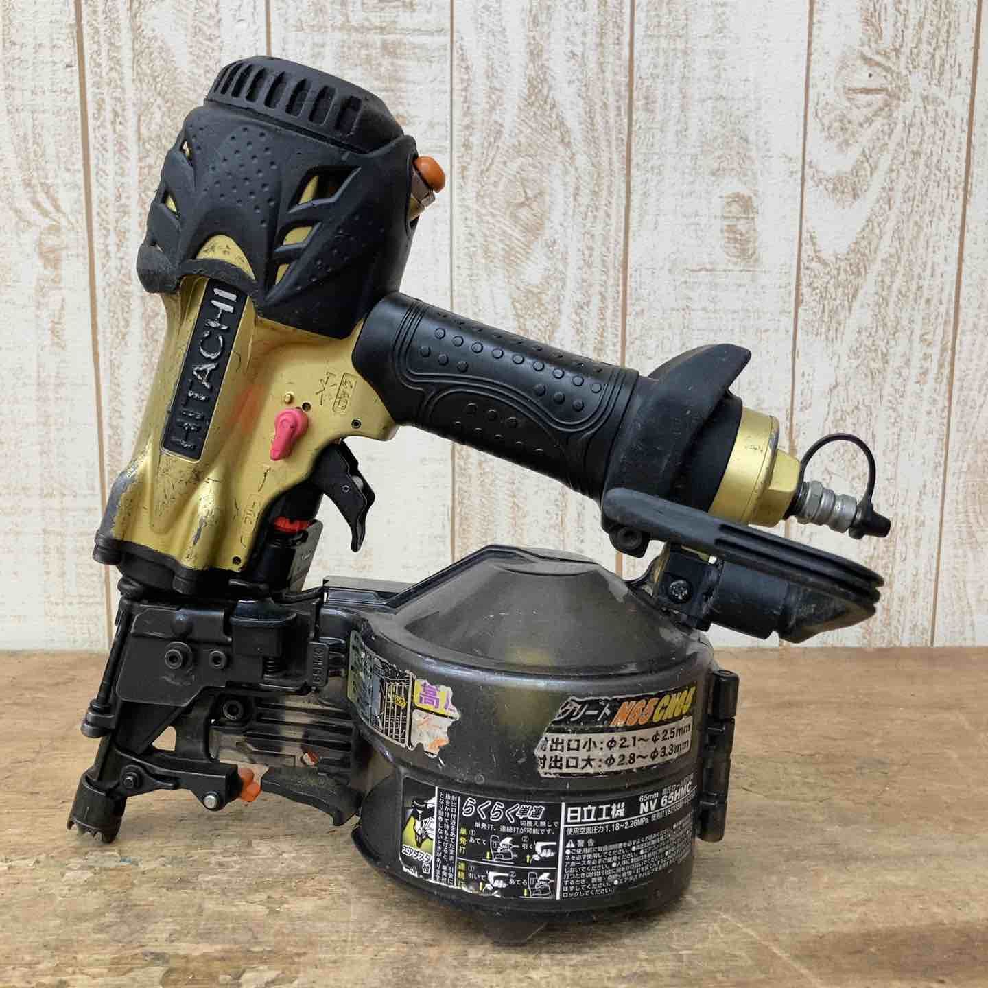 日立 NV-65HMC 65 釘打 釘打ち機 ハイコーキ 高圧 日立 NV65HMCエア釘打