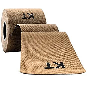 KT Tape Kinesiology スポーツテープ オリジナル弾性コットン 16 ft カットロール 通気性 ラテックスフリー プロ - オリンピック チョイス Beig