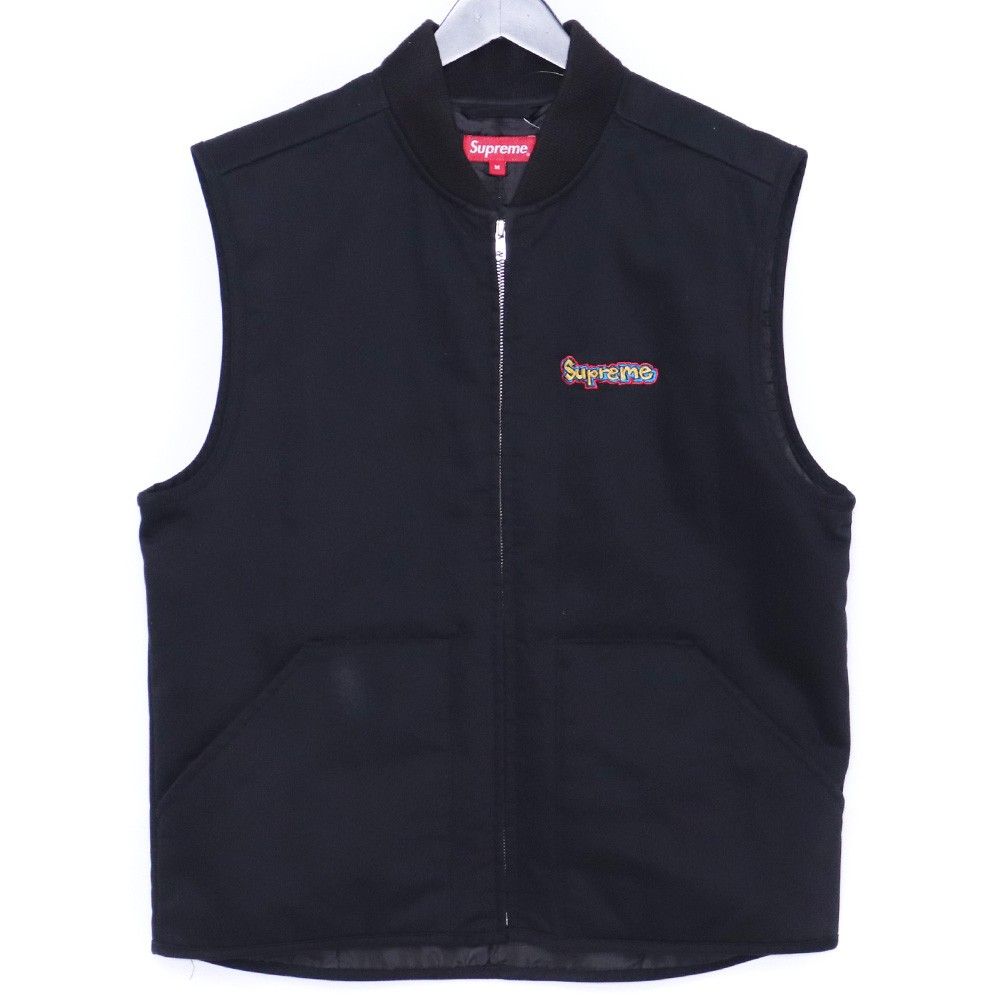 SUPREME Gonz Shop Vest Mサイズ ブラック - メルカリ