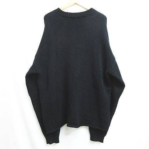 ASKYURSELF Chunky Cross Knit アスクユアセルフ ニットセーター 厚手
