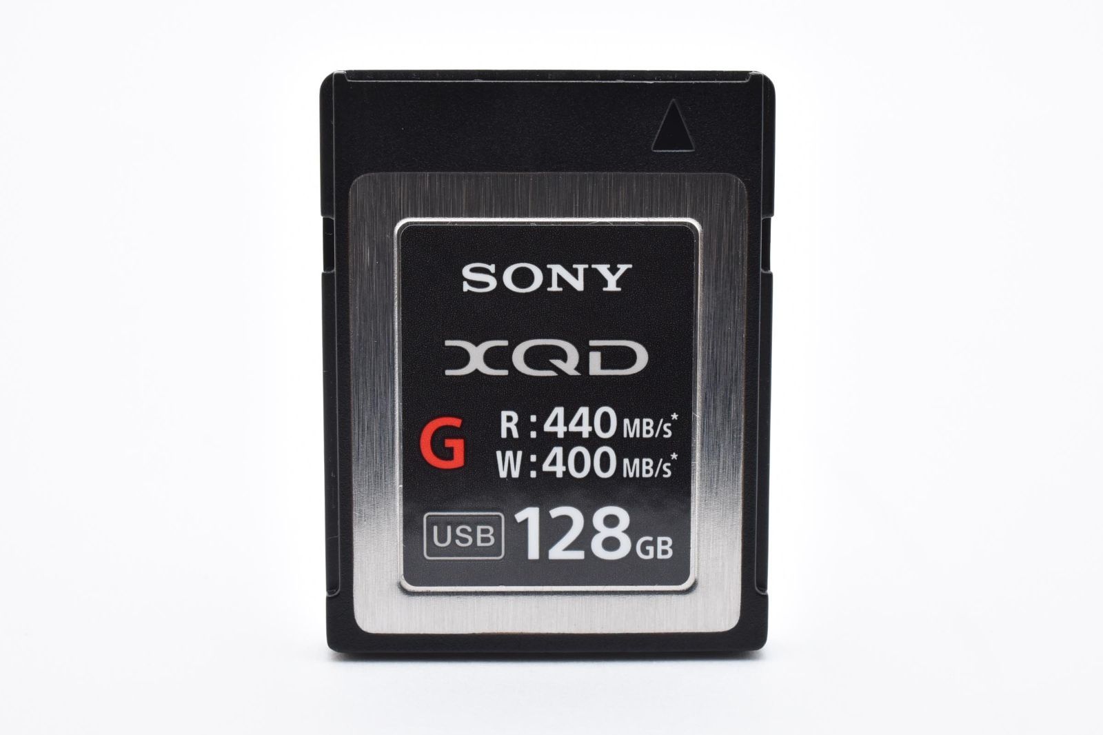上 ソニー SONY Gシリーズ XQDカード 128GB QD-G128E ケース付き 送料350円 完動品 01P21A509060