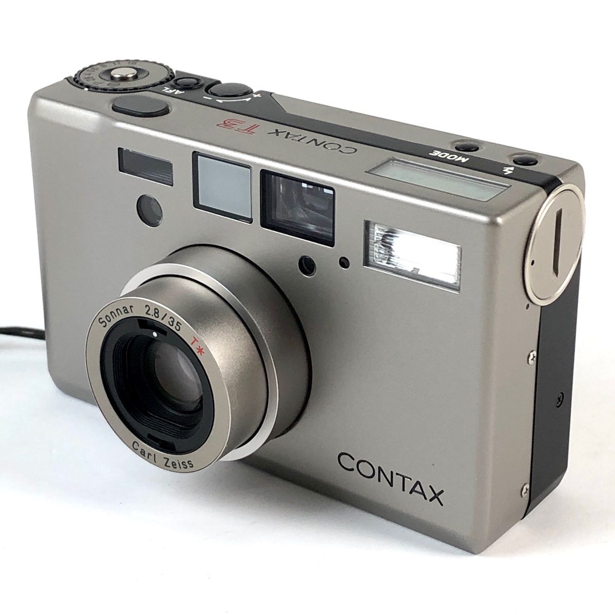 CONTAX T3 コンタックス　コンパクトフィルムカメラ　チタンシルバー コンタックス CONTAX T3 チタンシルバー フィルム コンパクトカメラ